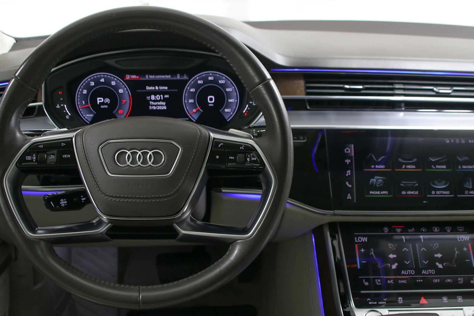 Used 2019 Vesuvius Gray Metallic Audi  image 14