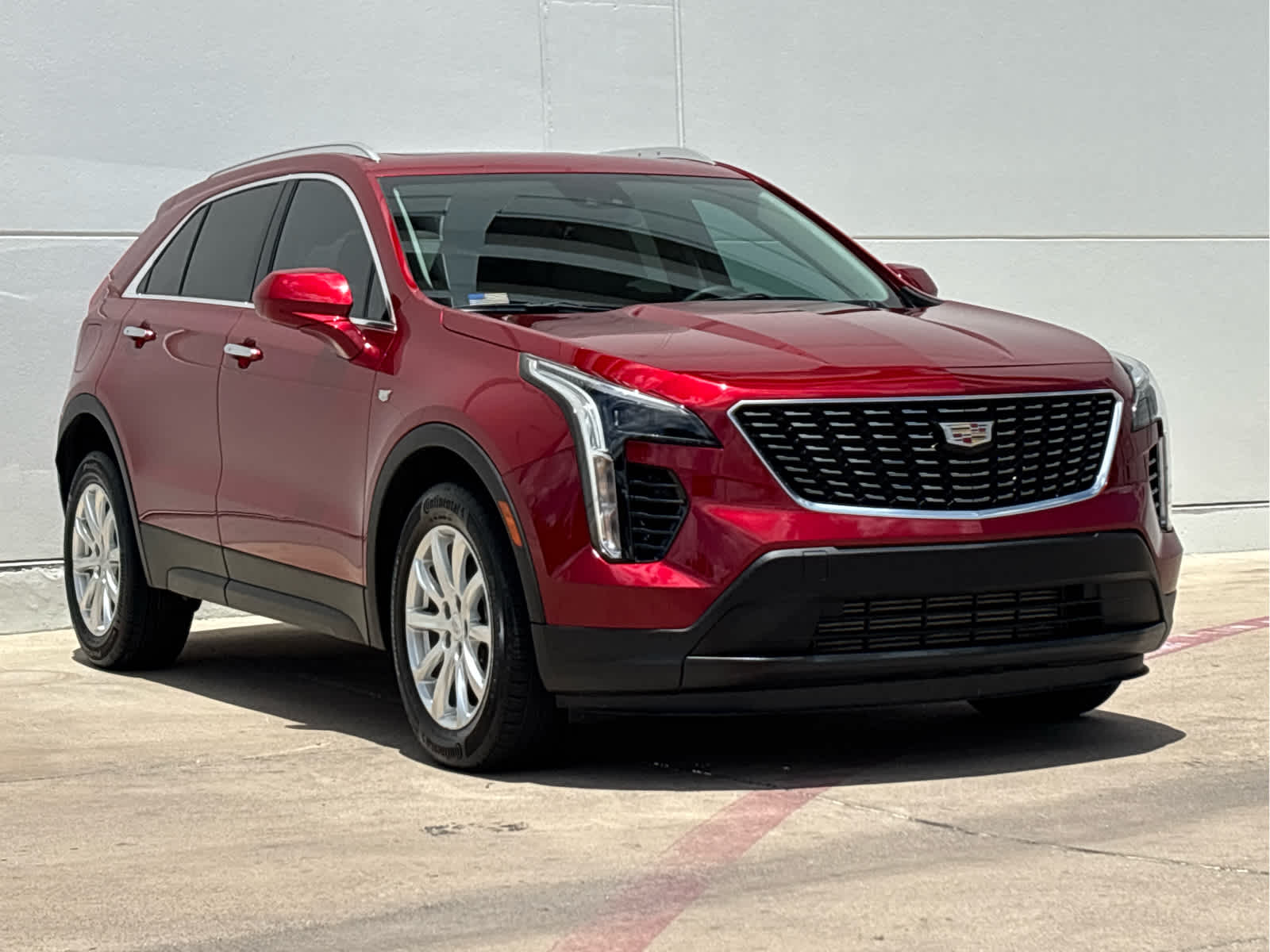 Certified Used 2023 Radiant Red Tintcoat Cadillac FWD Luxury image 3