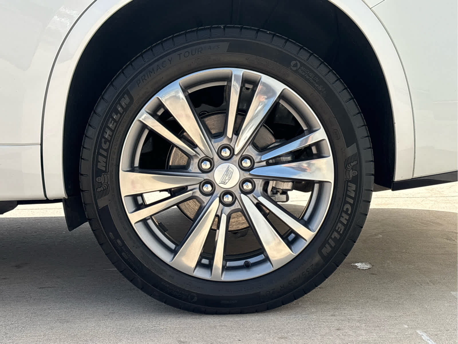 Certified Used 2024 Crystal White Tricoat Cadillac AWD Premium Luxury image 8