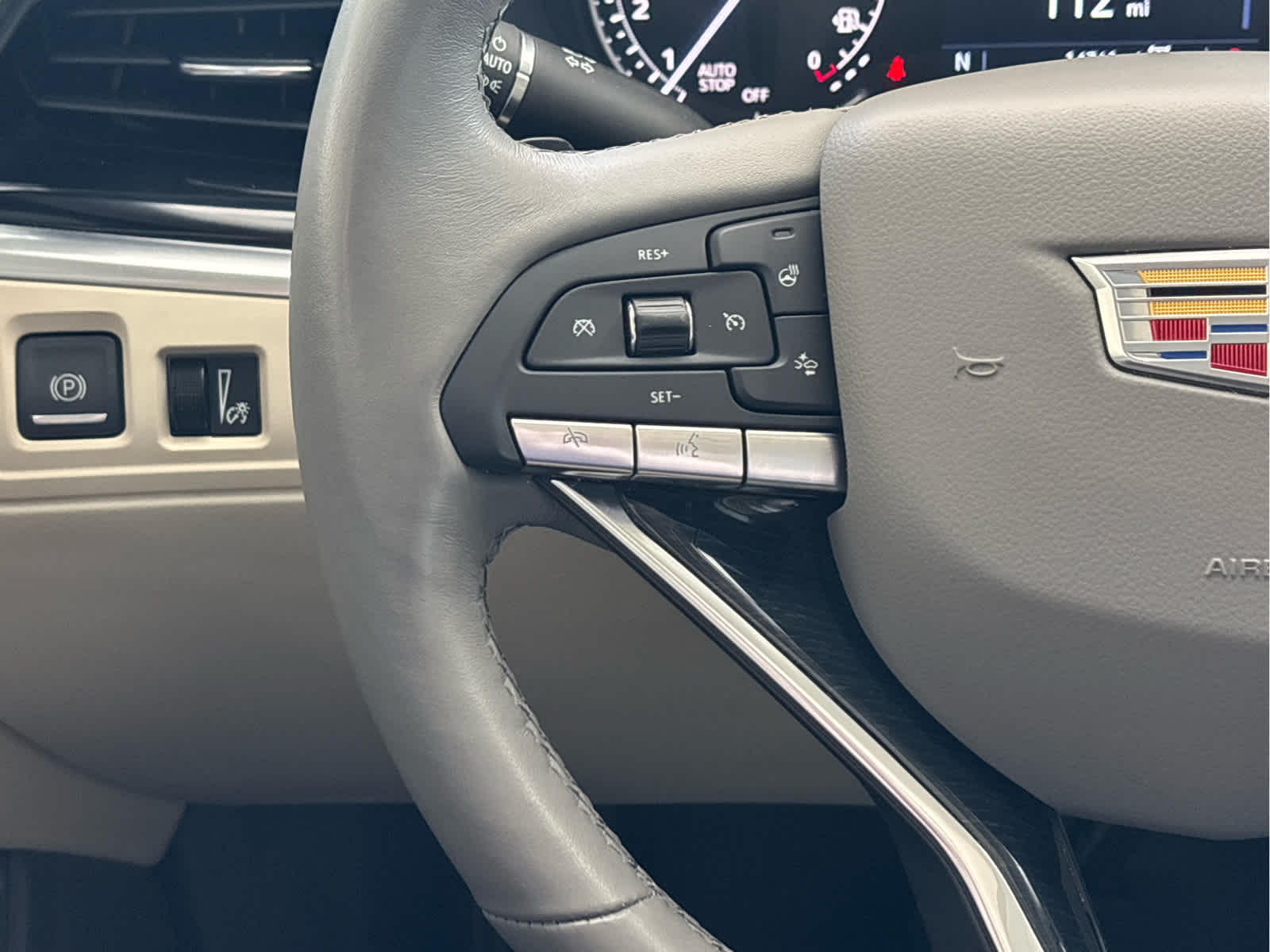 Certified Used 2024 Crystal White Tricoat Cadillac AWD Premium Luxury image 20