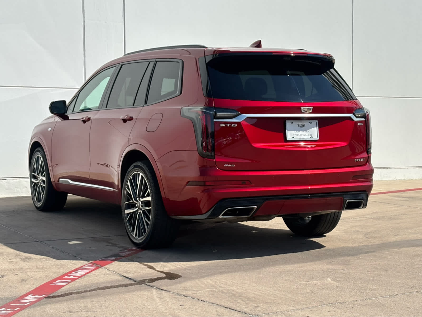 Certified Used 2023 Radiant Red Tintcoat Cadillac AWD Sport image 6