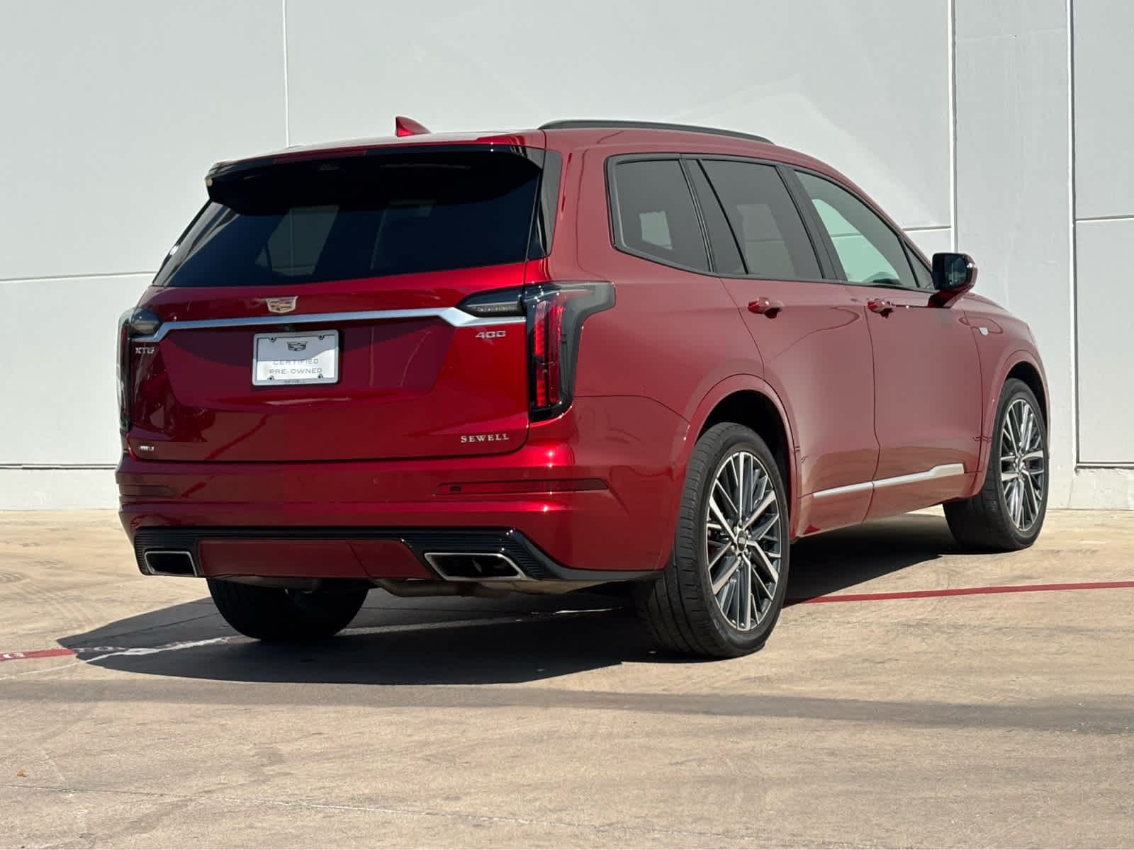 Certified Used 2023 Radiant Red Tintcoat Cadillac AWD Sport image 4