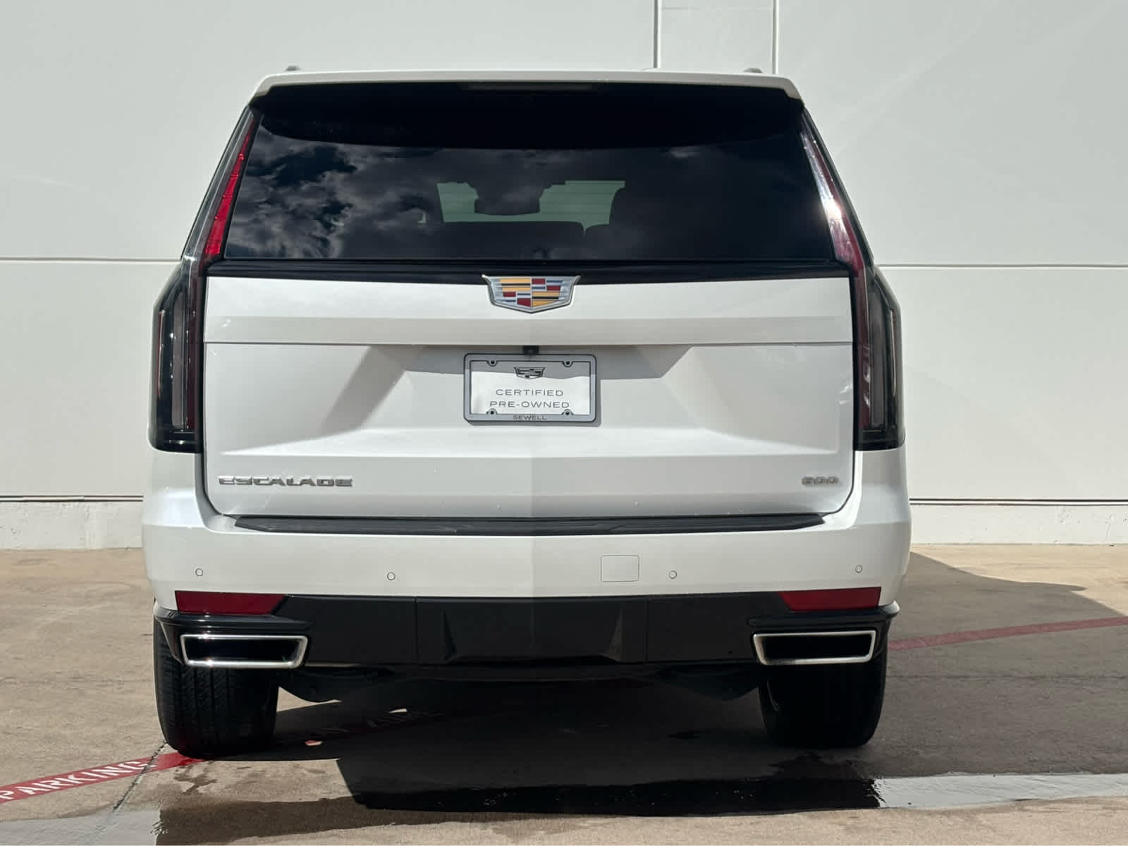 Certified Used 2023 Crystal White Tricoat Cadillac RWD Luxury image 5