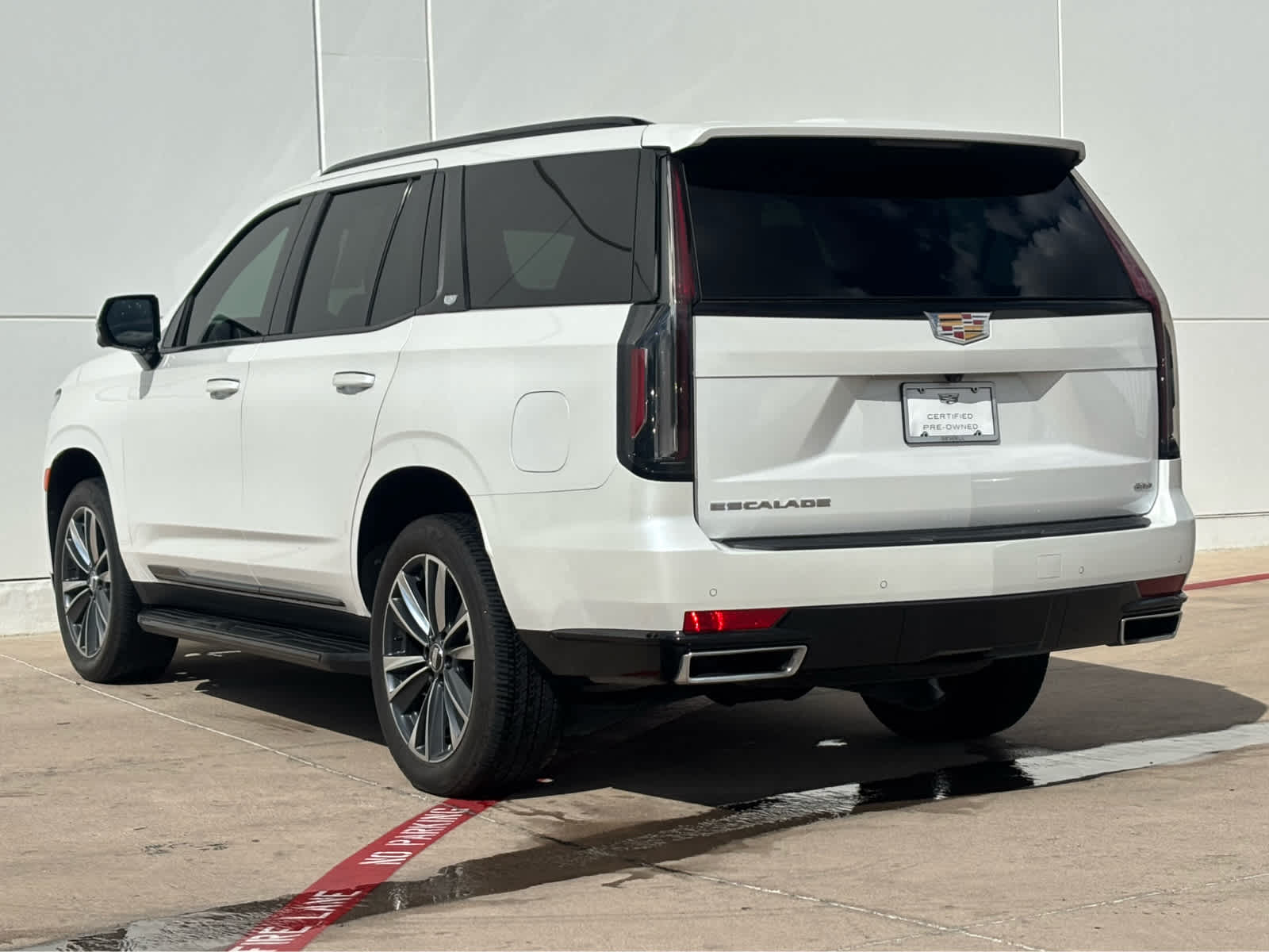 Certified Used 2023 Crystal White Tricoat Cadillac RWD Luxury image 6