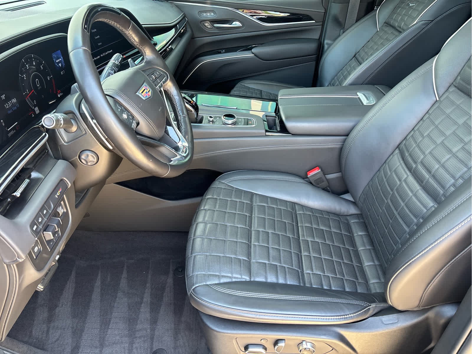 Certified Used 2023 Black Raven Cadillac AWD V-Series image 11