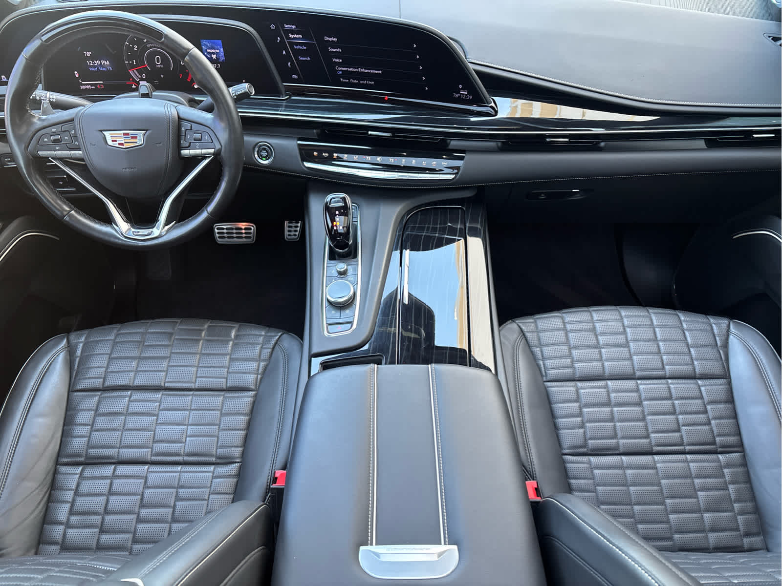Certified Used 2023 Black Raven Cadillac AWD V-Series image 19