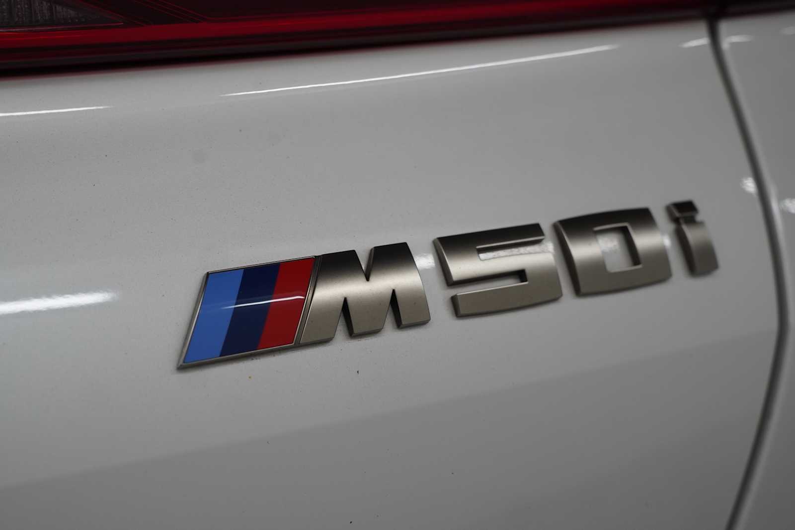 Used 2023 Mineral White Metallic BMW M50i image 10