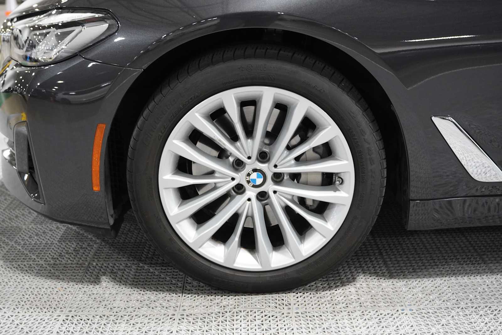Certified Used 2023 Dark Graphite Metallic BMW 530i image 8