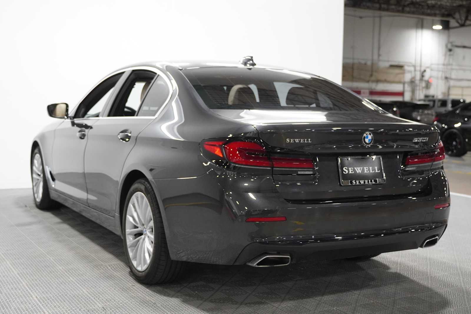 Certified Used 2023 Dark Graphite Metallic BMW 530i image 6