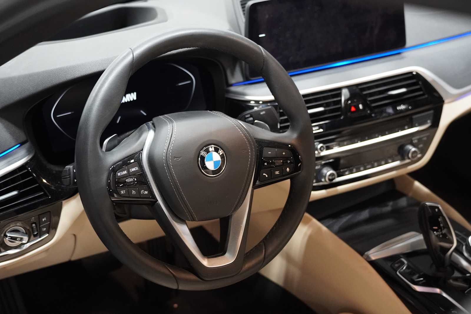 Certified Used 2023 Dark Graphite Metallic BMW 530i image 10
