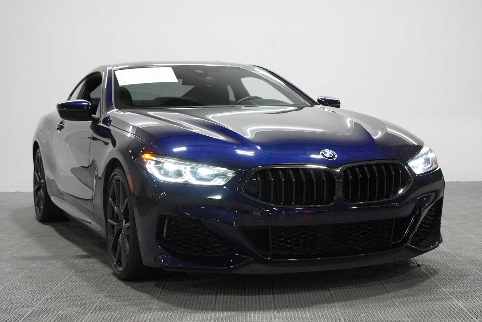 Used 2022 Tanzanite Blue II Metallic BMW M850i xDrive image 3