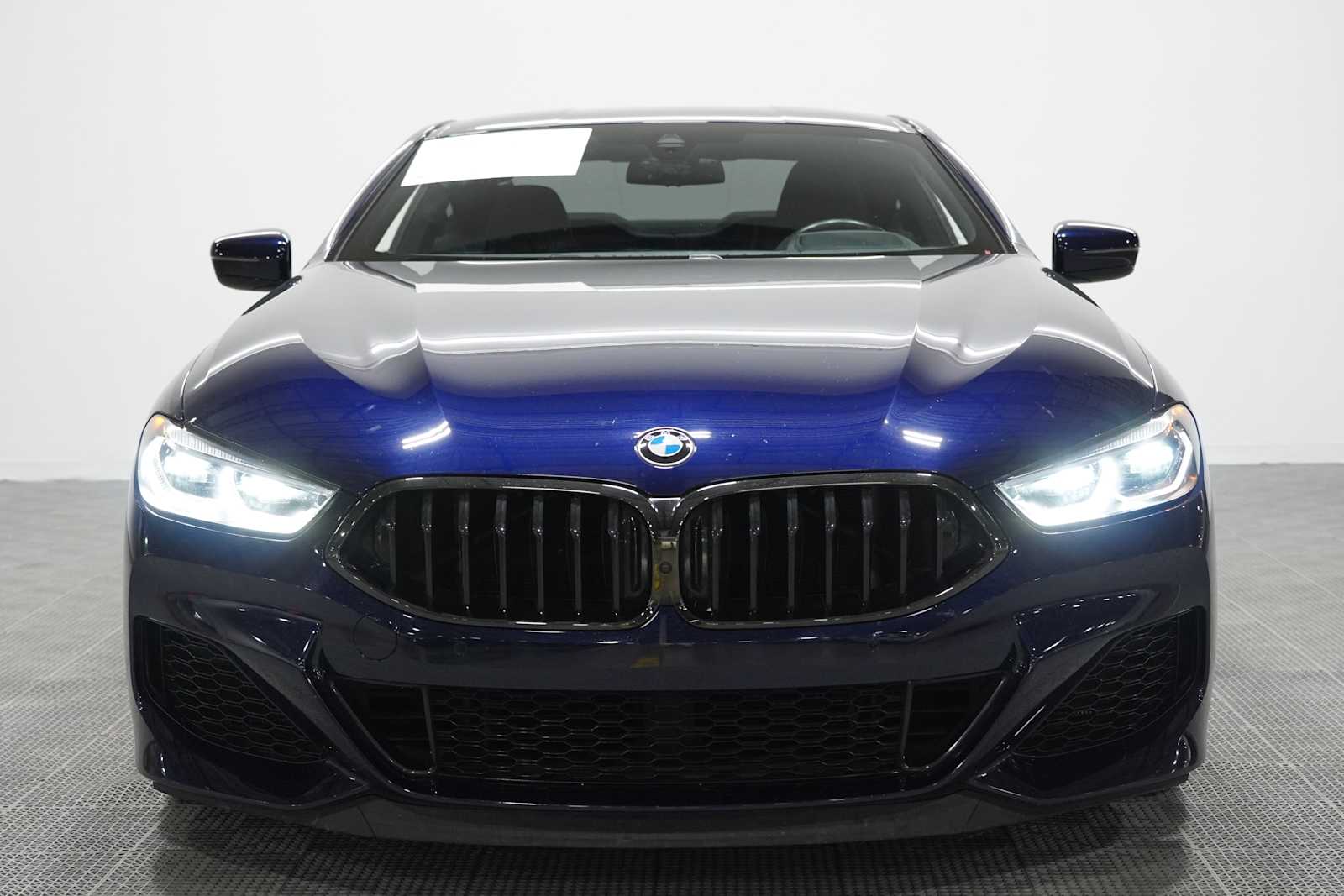 Used 2022 Tanzanite Blue II Metallic BMW M850i xDrive image 2