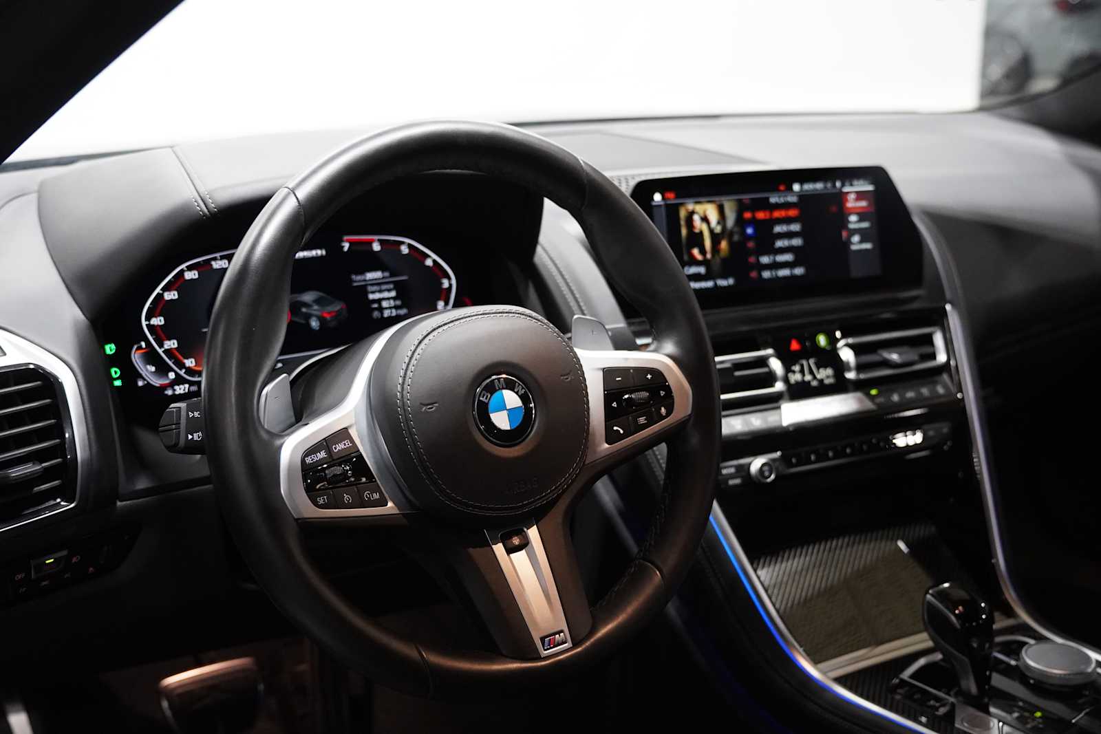 Used 2022 Tanzanite Blue II Metallic BMW M850i xDrive image 11