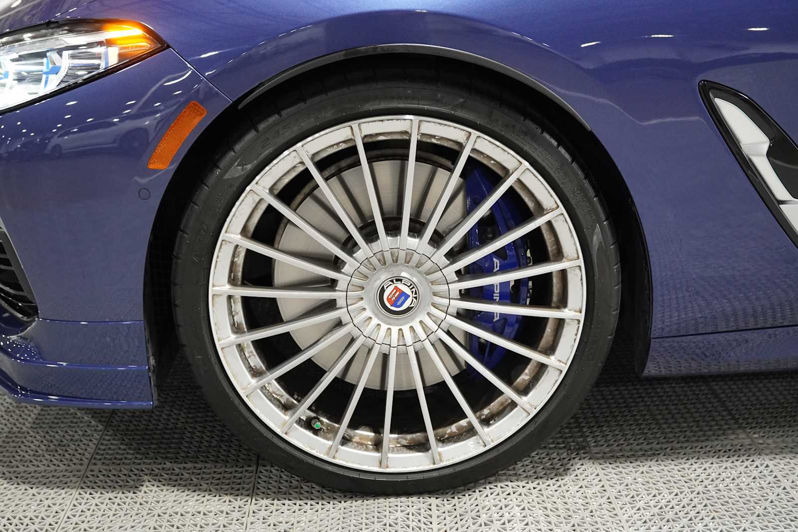 Certified Used 2025 ALPINA Blue Metallic BMW ALPINA B8 xDrive image 8