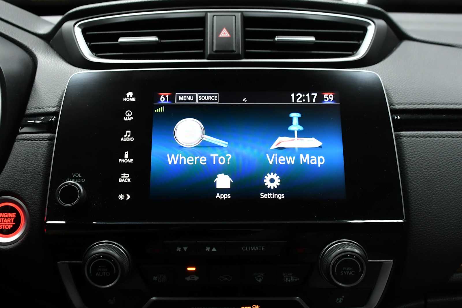 Used 2017 Obsidian Blue Pearl Honda Touring image 17