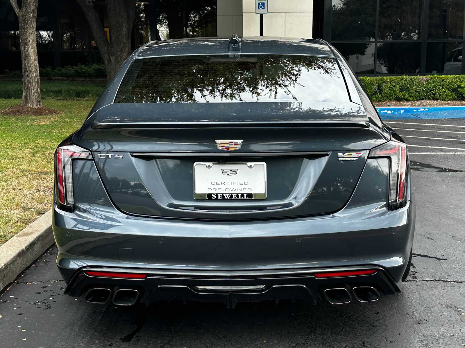 Certified Used 2026 Deep Space Metallic Cadillac Blackwing image 3