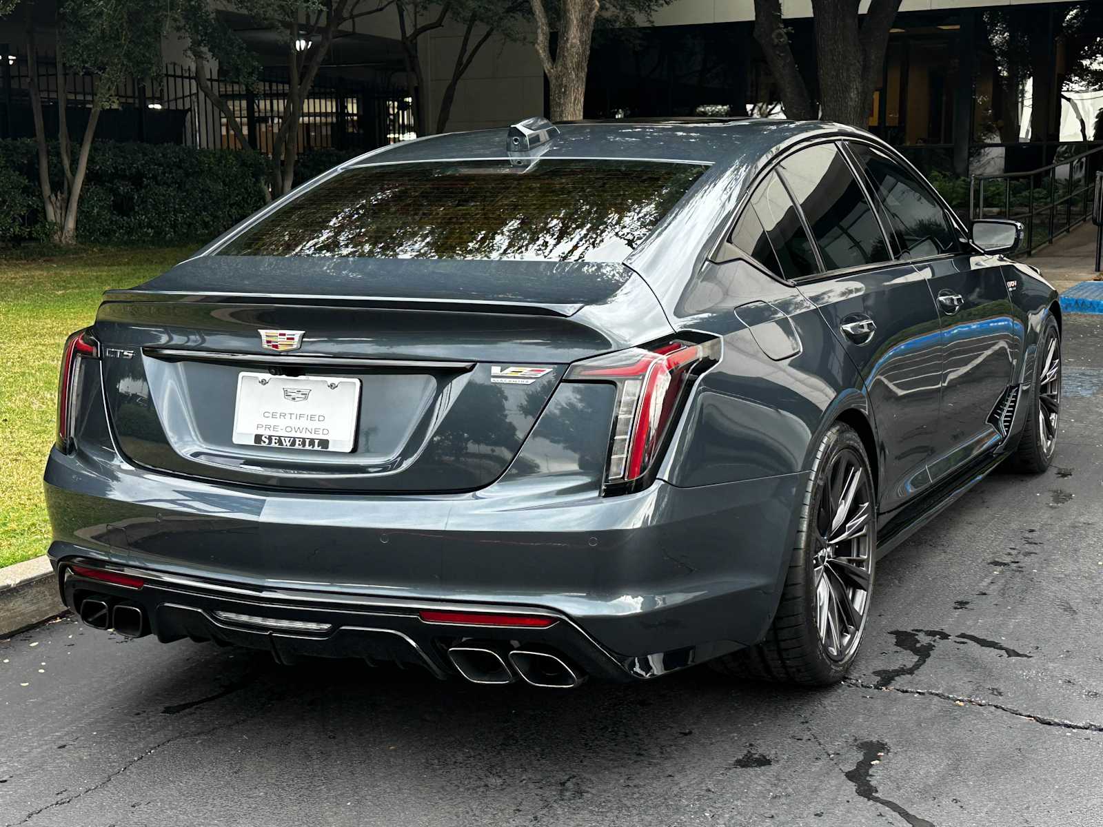 Certified Used 2026 Deep Space Metallic Cadillac Blackwing image 4
