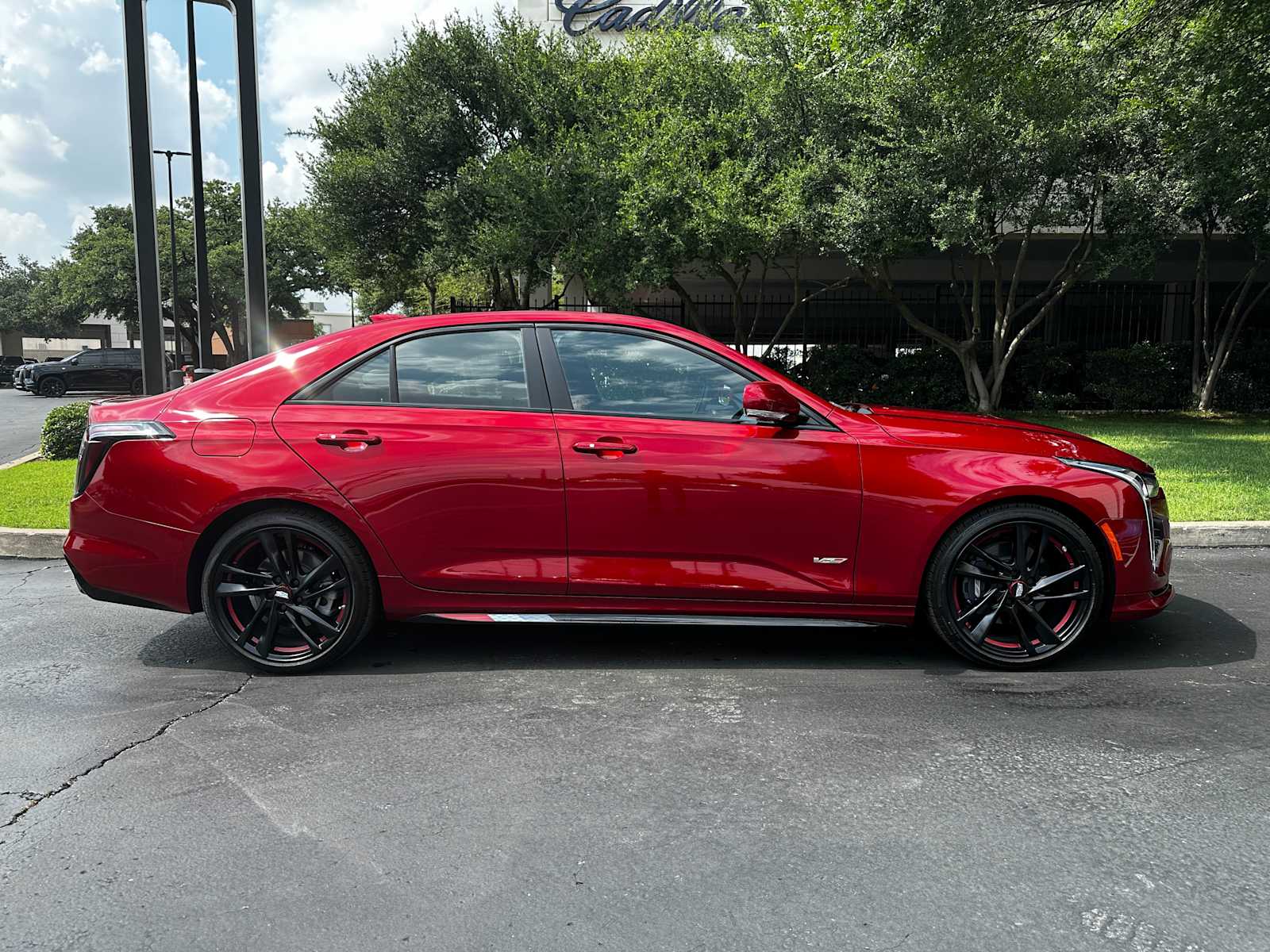 Certified Used 2026 Radiant Red Tintcoat Cadillac  image 6