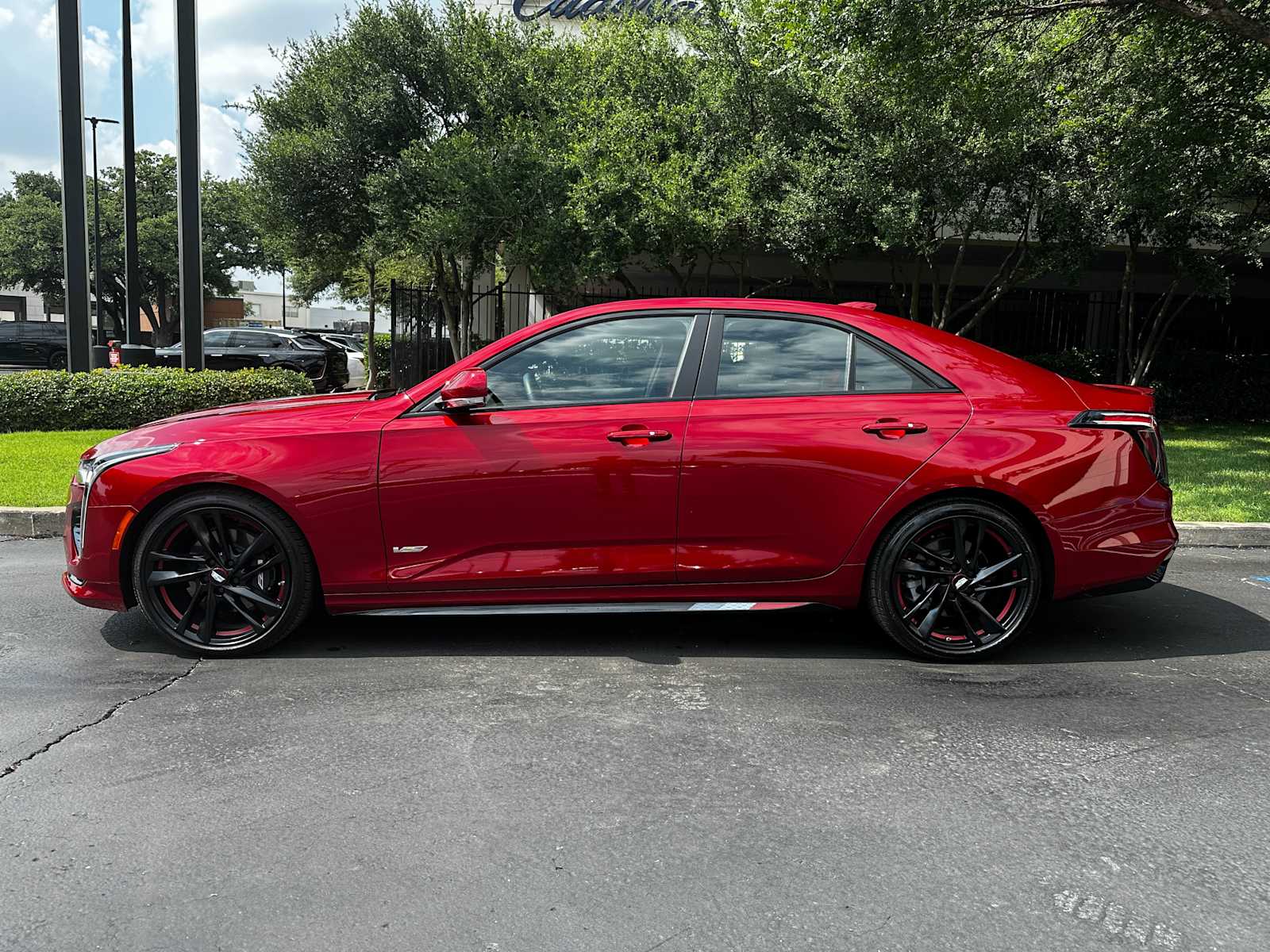 Certified Used 2026 Radiant Red Tintcoat Cadillac  image 5