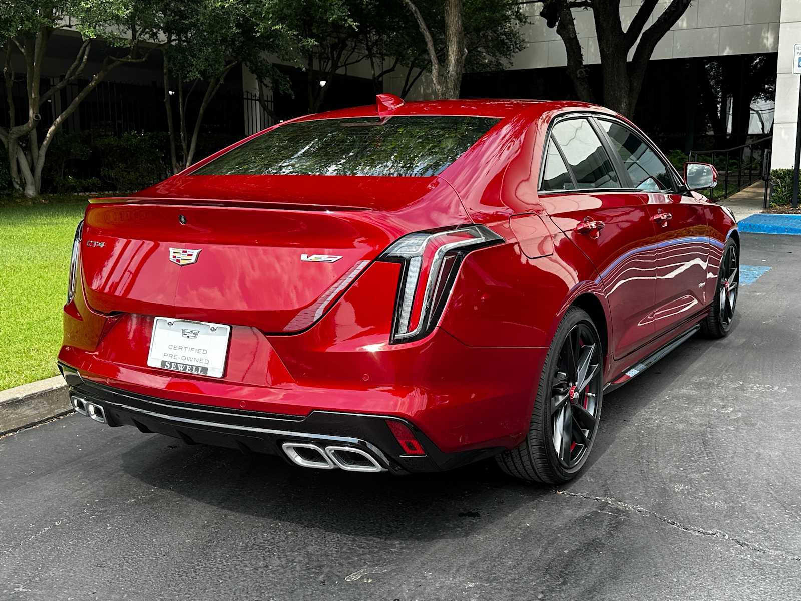 Certified Used 2026 Radiant Red Tintcoat Cadillac  image 4