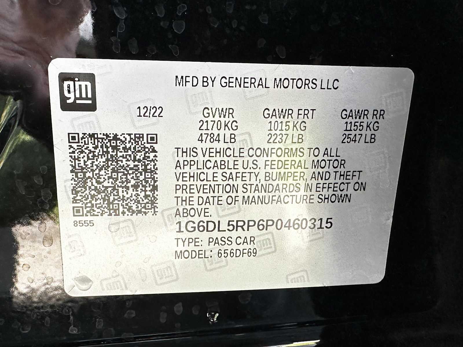 Certified Used 2023 Black Raven Cadillac Blackwing image 23