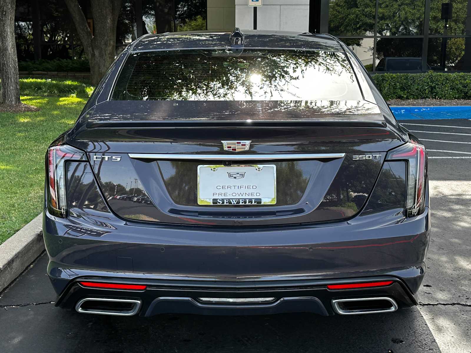 Certified Used 2025 Midnight Sky Metallic Cadillac Sport image 3