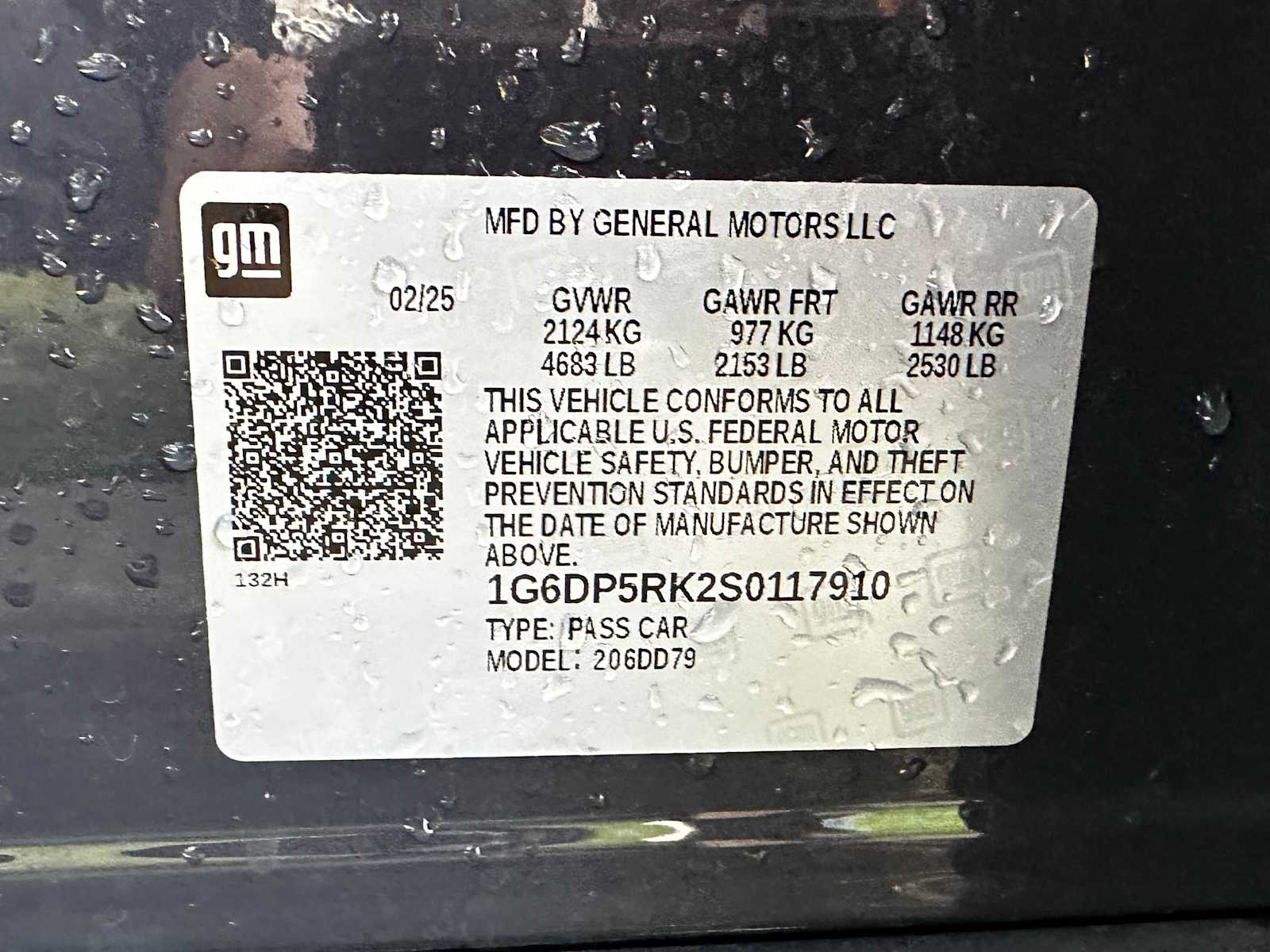 Certified Used 2025 Midnight Sky Metallic Cadillac Sport image 23