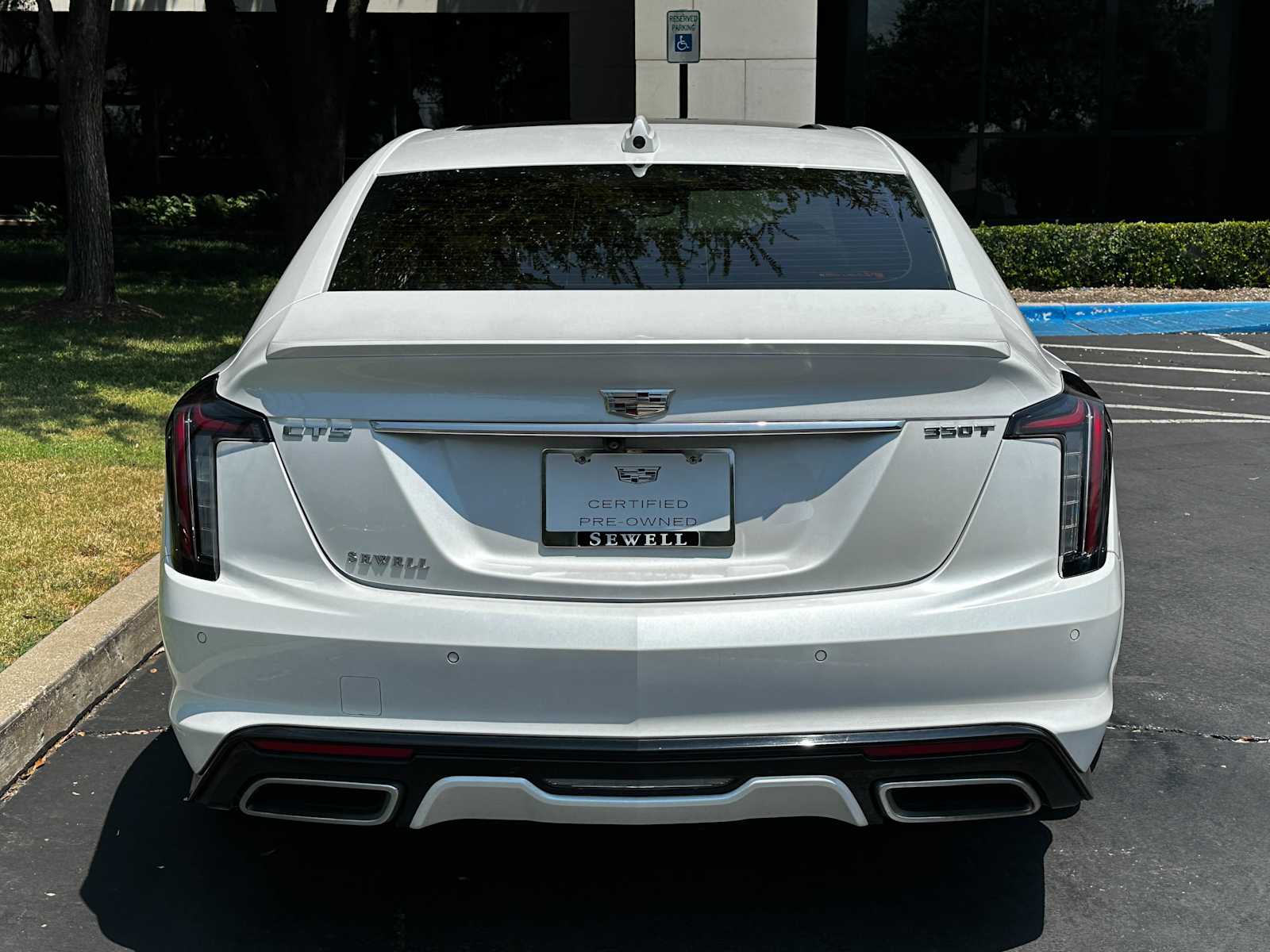 Certified Used 2023 Crystal White Tricoat Cadillac Sport image 3