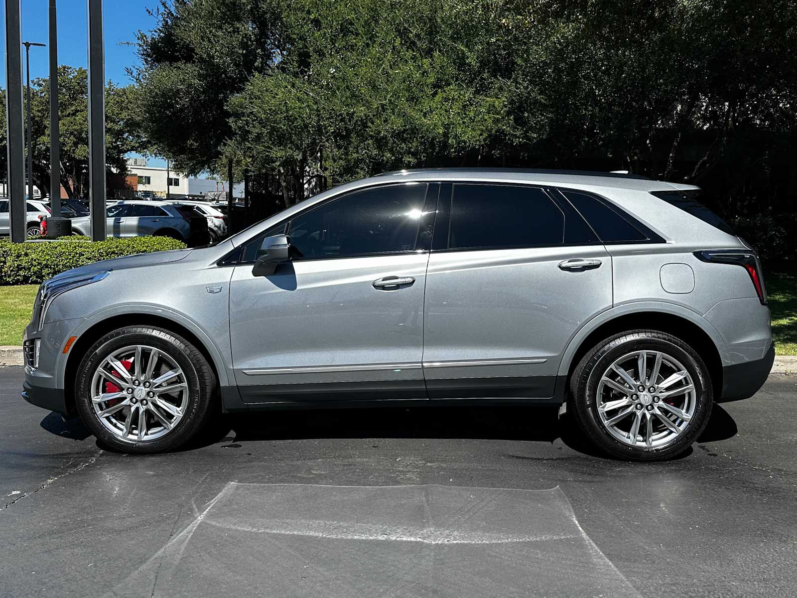 Certified Used 2025 Argent Silver Metallic Cadillac AWD Sport image 5