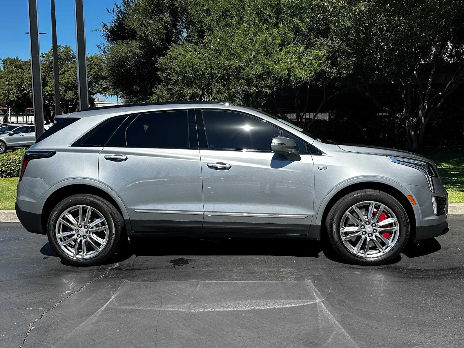 Certified Used 2025 Argent Silver Metallic Cadillac AWD Sport image 6