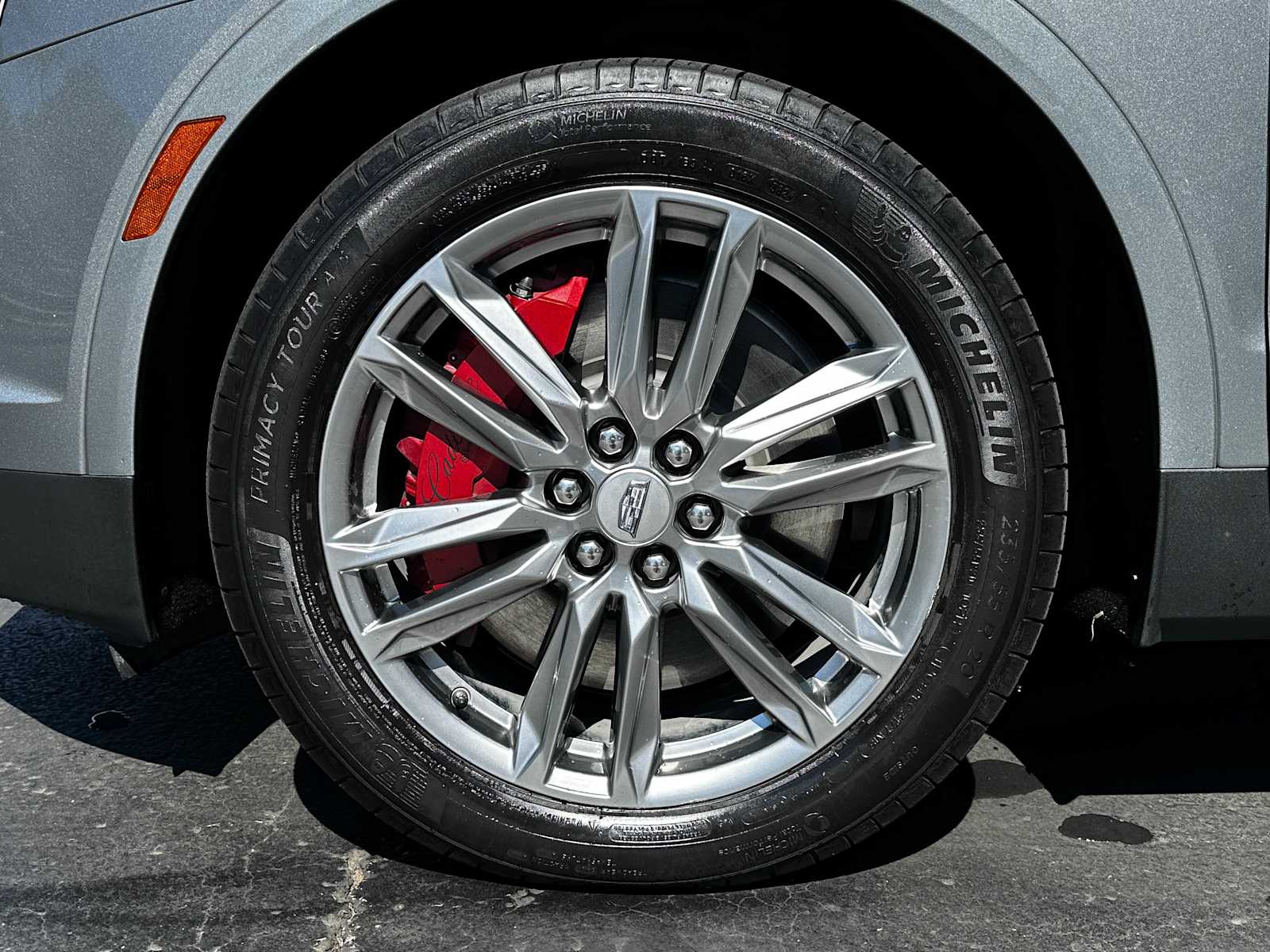 Certified Used 2025 Argent Silver Metallic Cadillac AWD Sport image 7