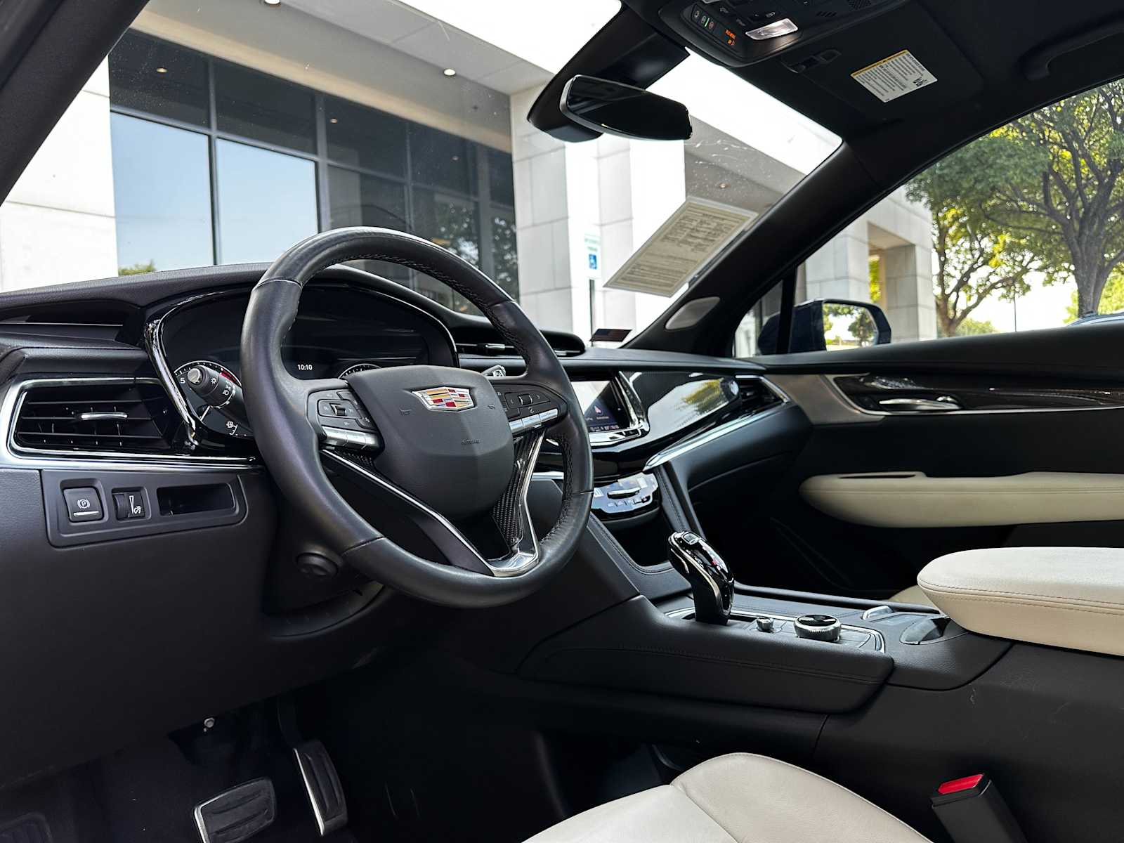 Certified Used 2025 Stellar Black Metallic Cadillac Sport image 8