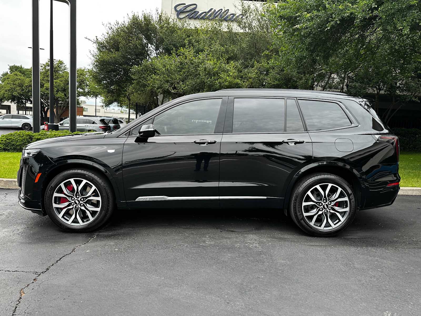 Certified Used 2025 Stellar Black Metallic Cadillac AWD Sport image 5