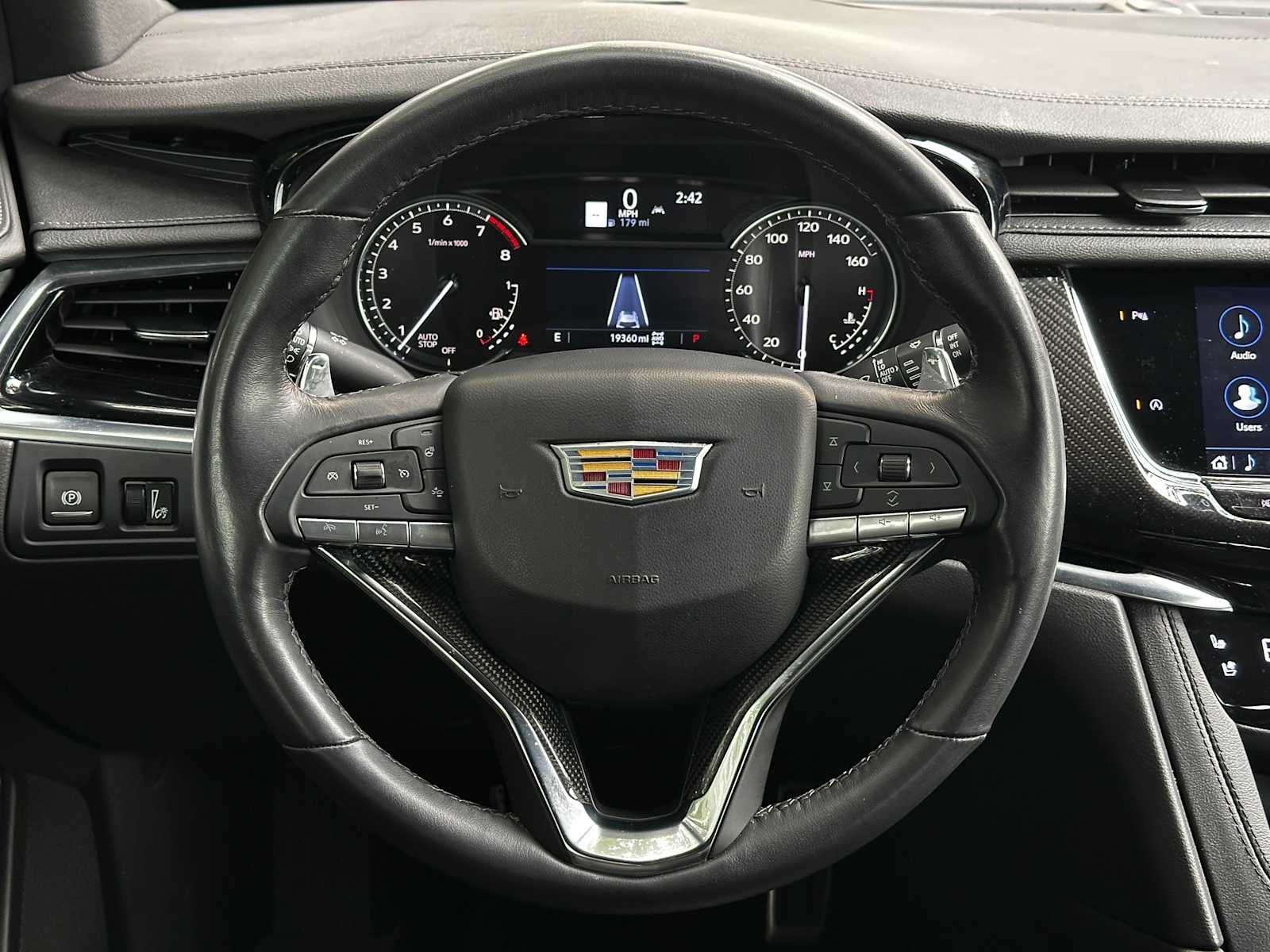 Certified Used 2025 Stellar Black Metallic Cadillac AWD Sport image 17