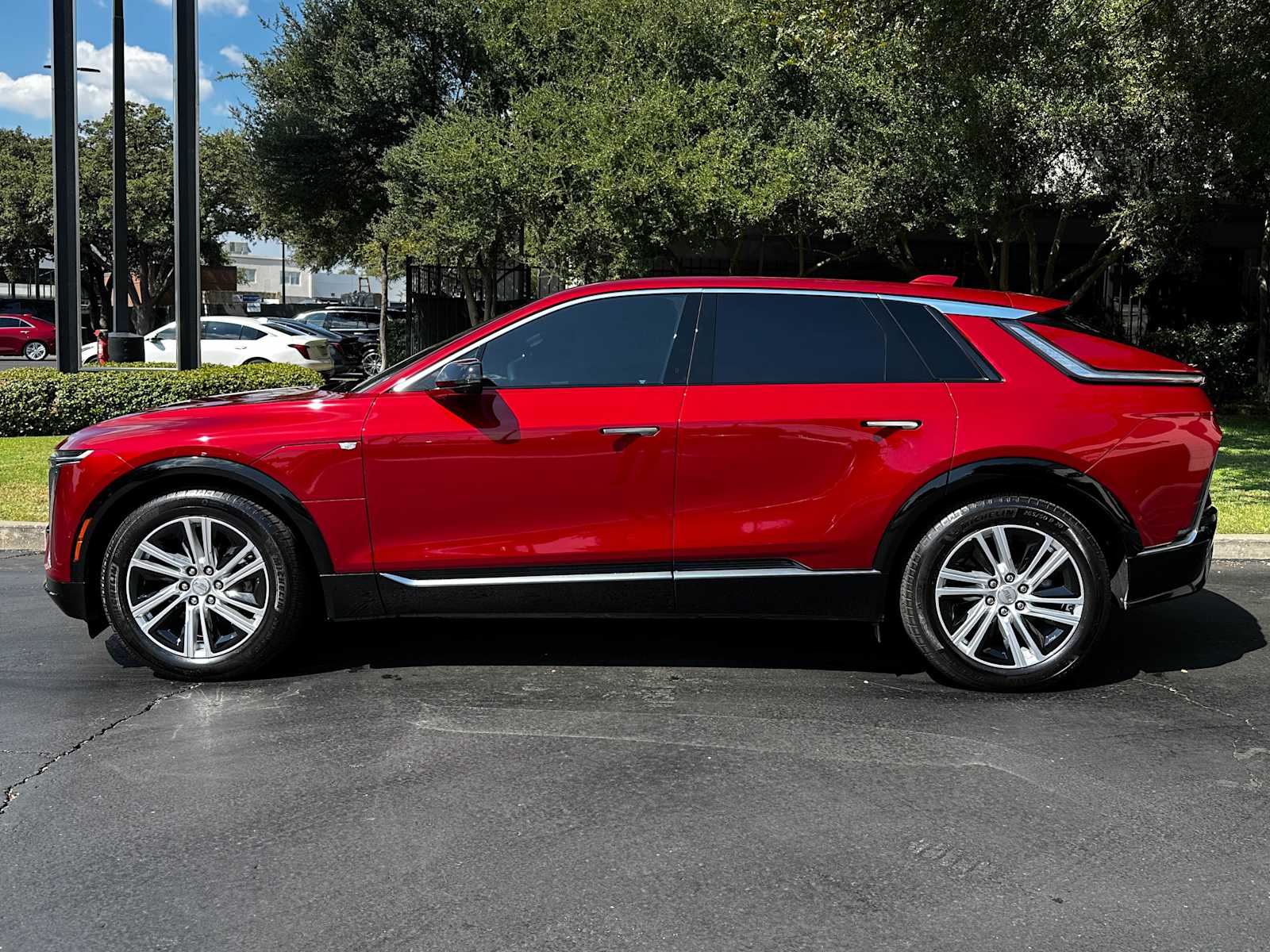 Certified Used 2024 Radiant Red Tintcoat Cadillac Tech image 5