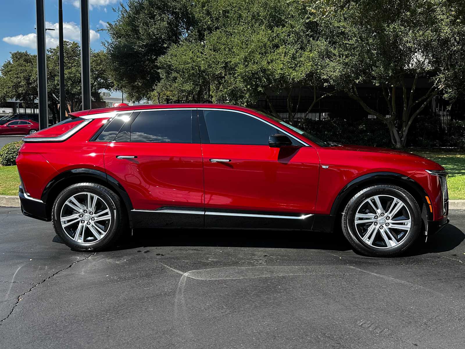 Certified Used 2024 Radiant Red Tintcoat Cadillac Tech image 6
