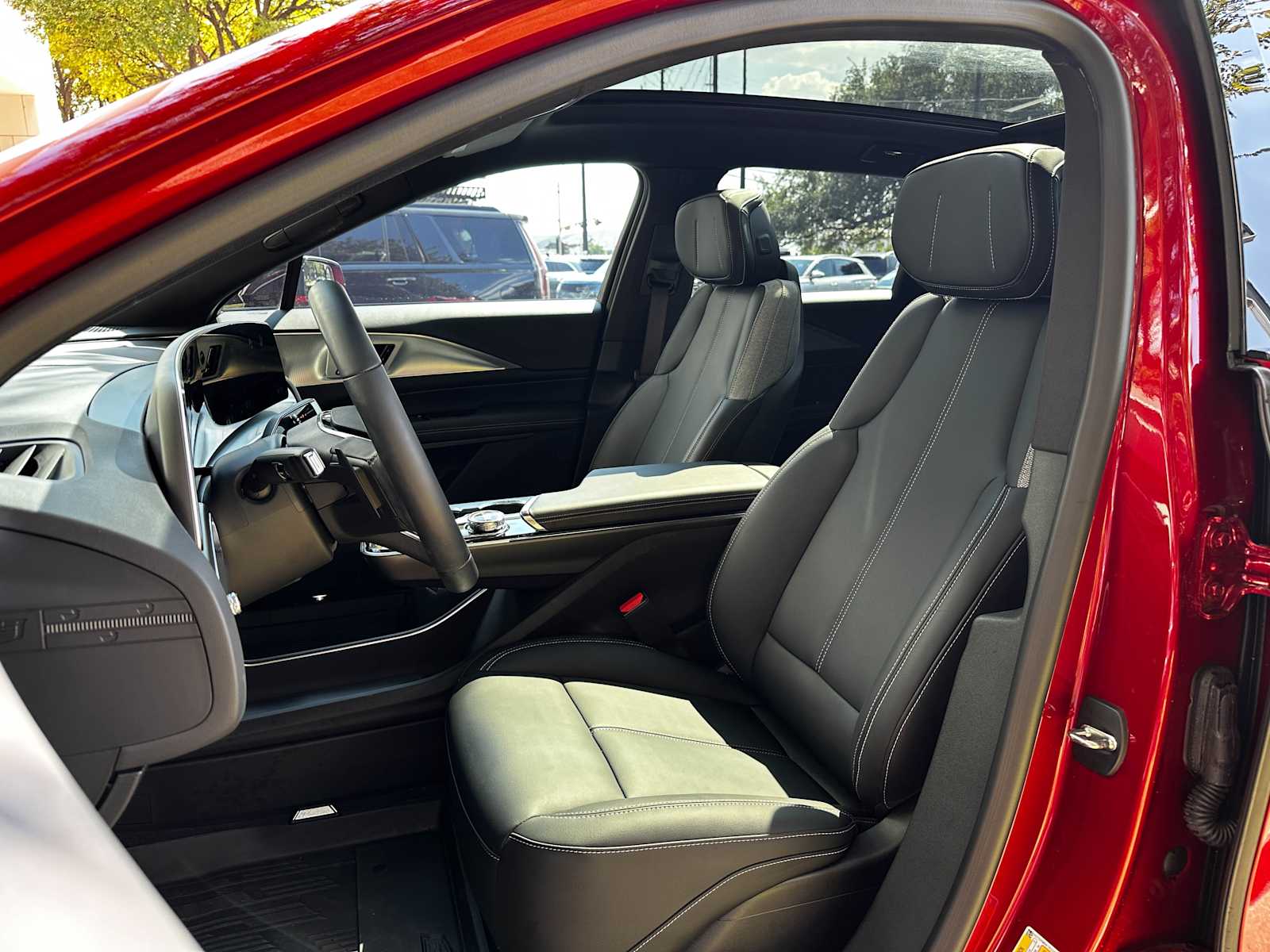 Certified Used 2024 Radiant Red Tintcoat Cadillac Tech image 9