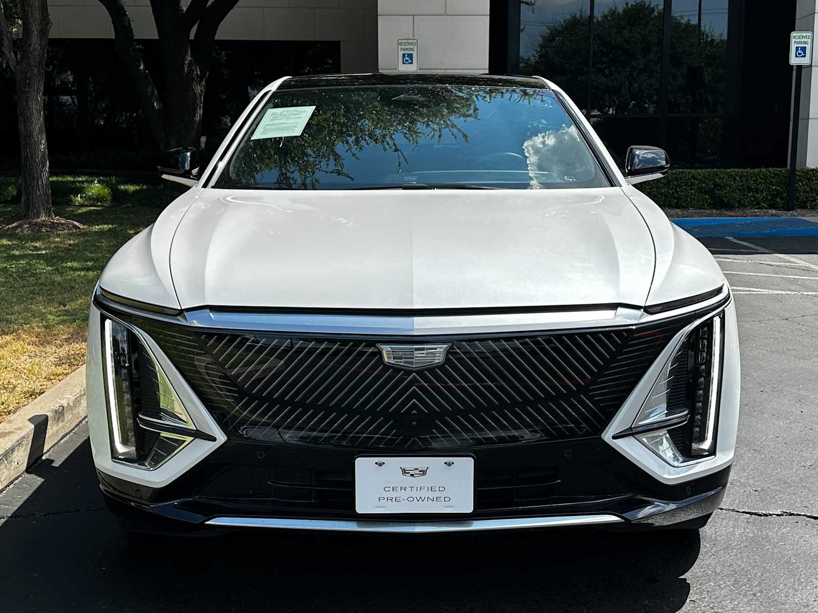 Certified 2025 Cadillac LYRIQ Luxury 1 with VIN 1GYKPNRL8SZ313451 for sale in Plano, TX