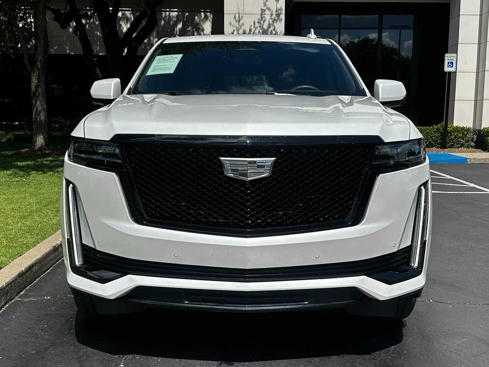 Certified Used 2024 Crystal White Tricoat Cadillac 4WD Sport image 2