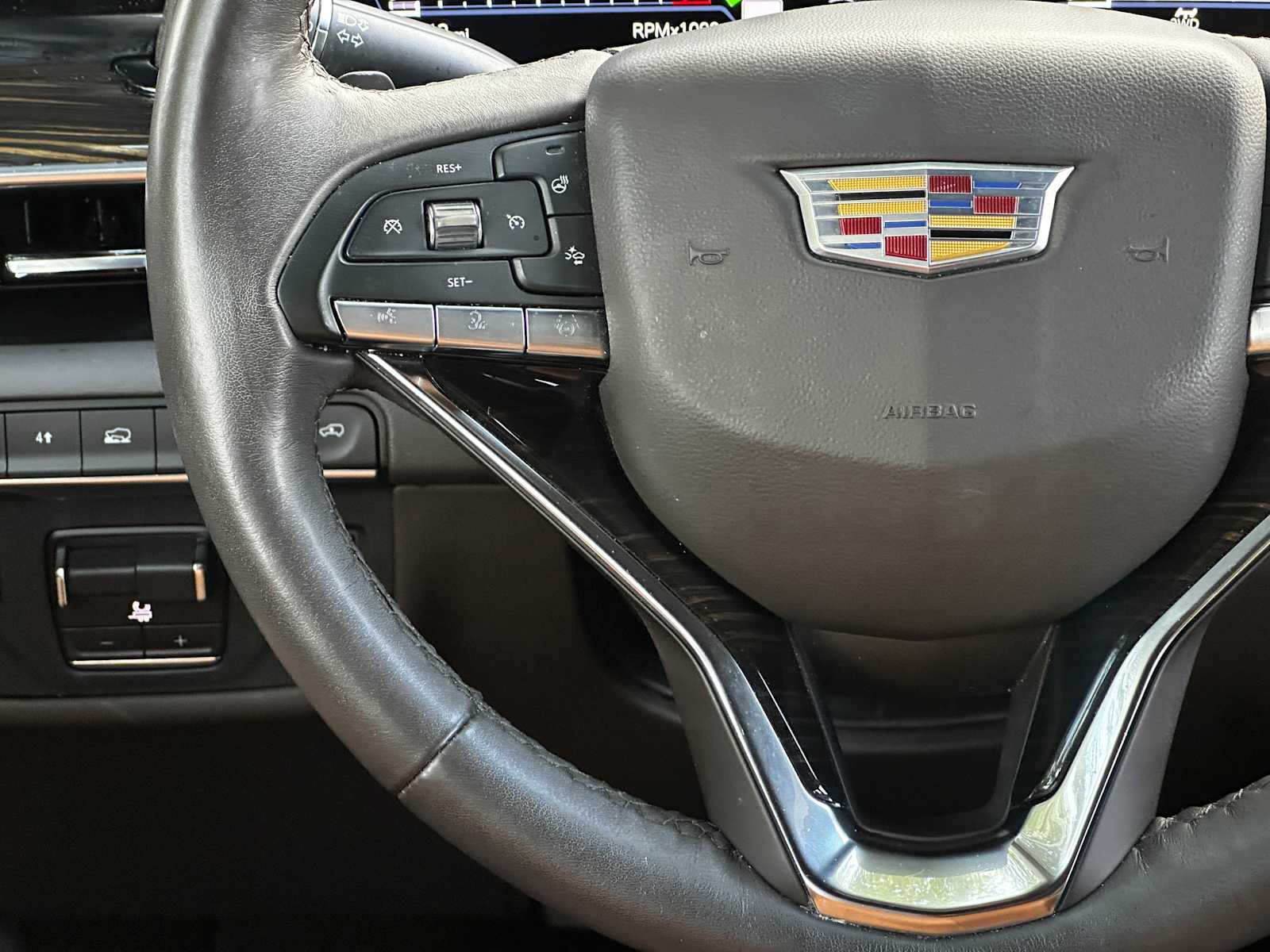 Certified Used 2024 Crystal White Tricoat Cadillac 4WD Sport image 19