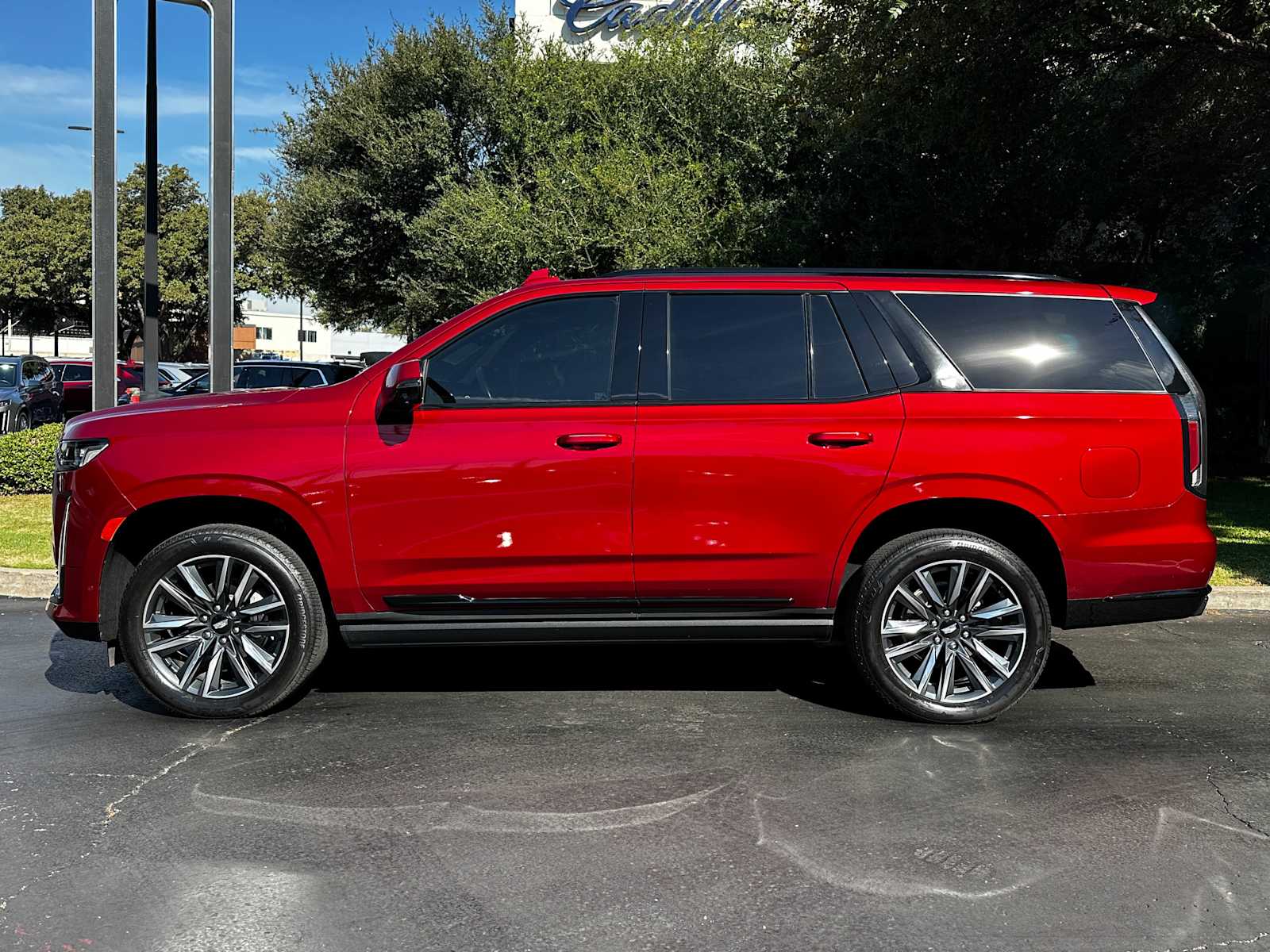 Certified Used 2024 Radiant Red Tintcoat Cadillac 4WD Sport image 5