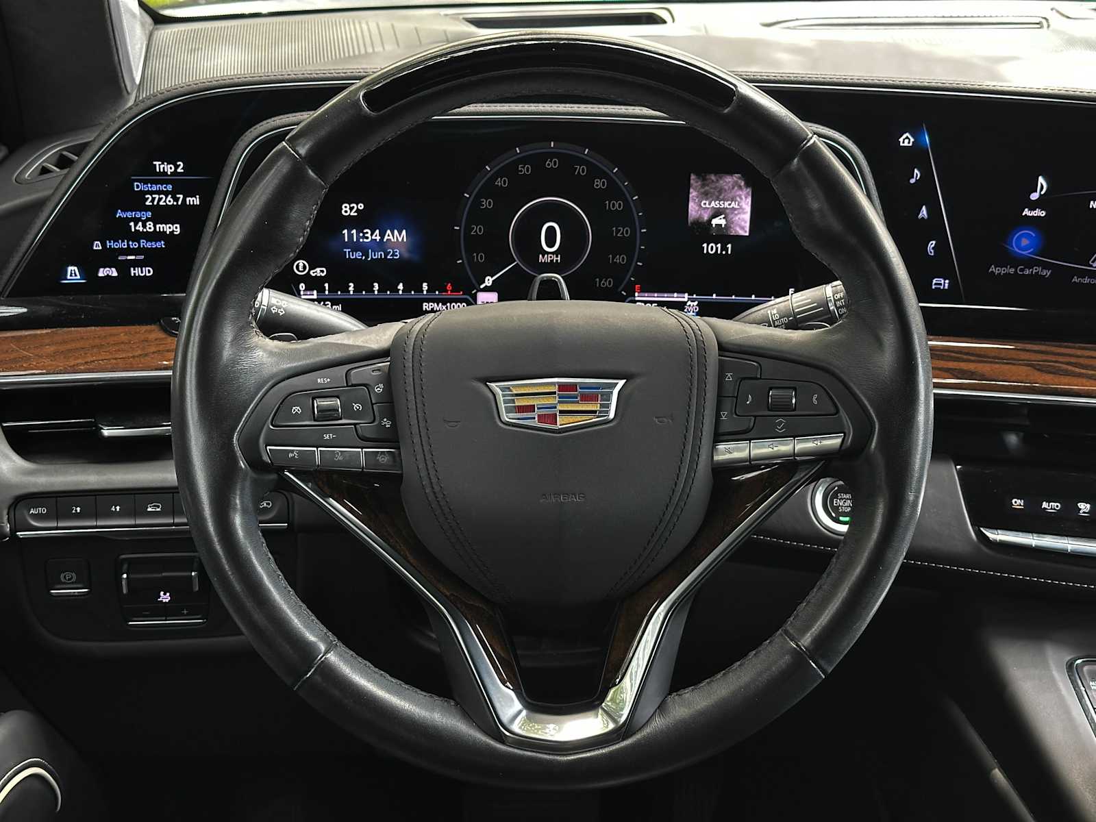 Used 2022 Satin Steel Metallic Cadillac Sport Platinum image 21