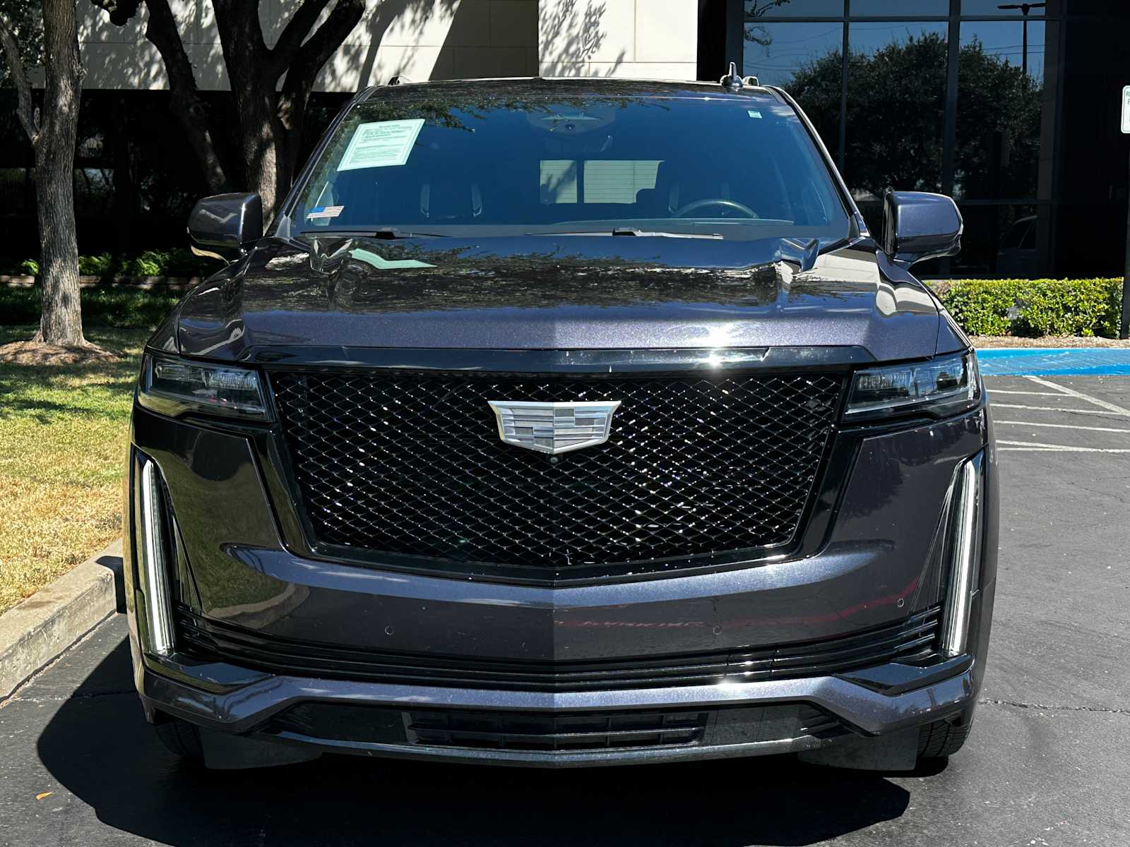 Used 2023 Galactic Gray Metallic Cadillac 4WD Sport Platinum image 2