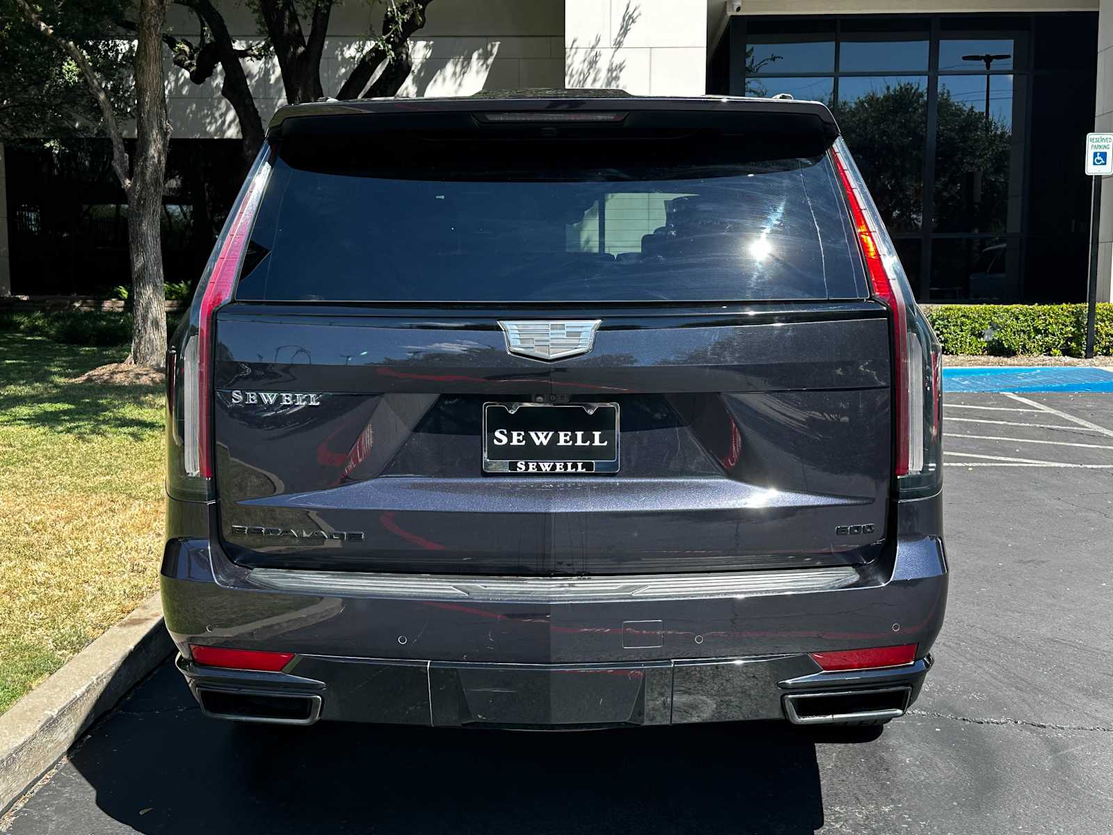 Used 2023 Galactic Gray Metallic Cadillac 4WD Sport Platinum image 3