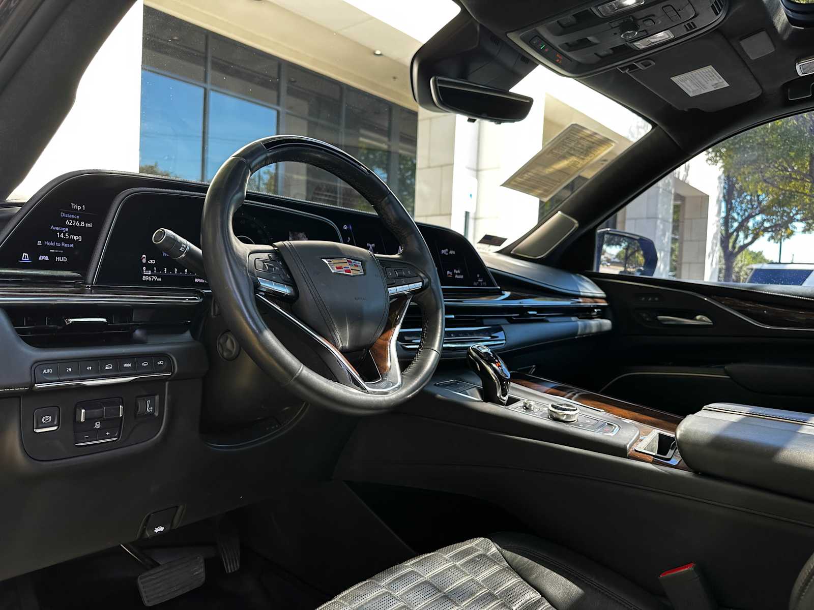 Used 2023 Galactic Gray Metallic Cadillac 4WD Sport Platinum image 8