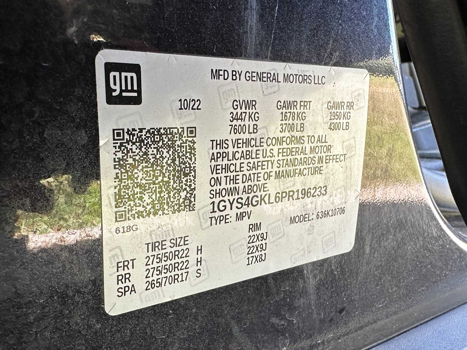 Used 2023 Galactic Gray Metallic Cadillac 4WD Sport Platinum image 26