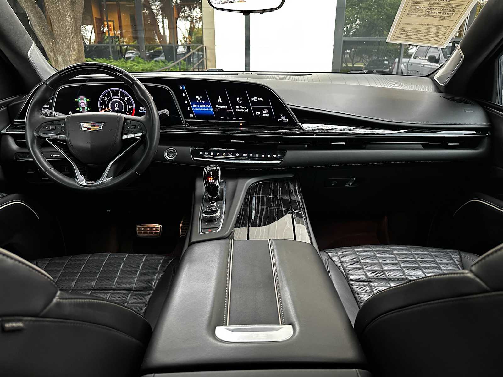 Used 2023 Argent Silver Metallic Cadillac AWD V-Series image 19