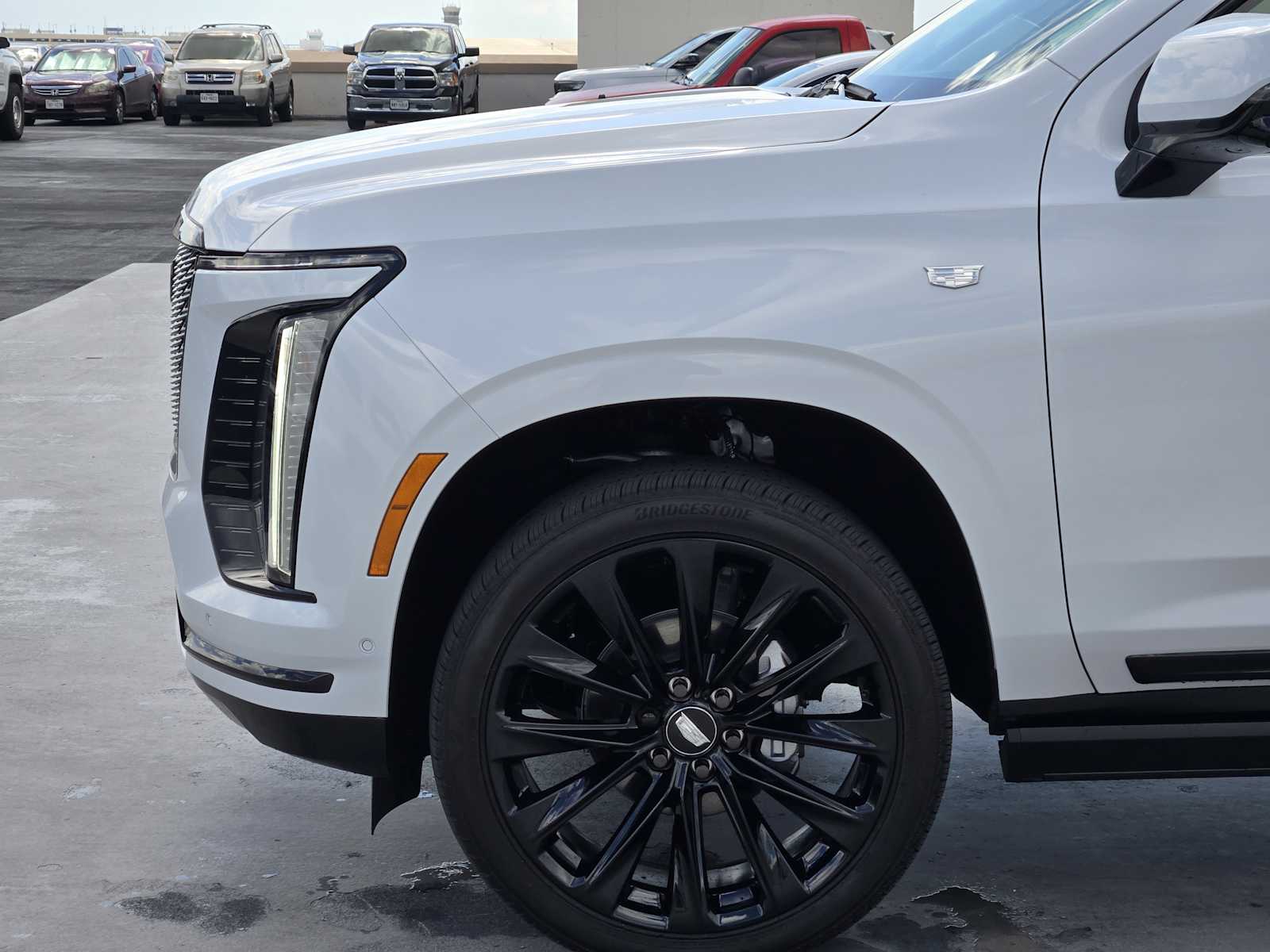 New 2026 Vibrant White Tricoat Cadillac Platinum Sport image 6