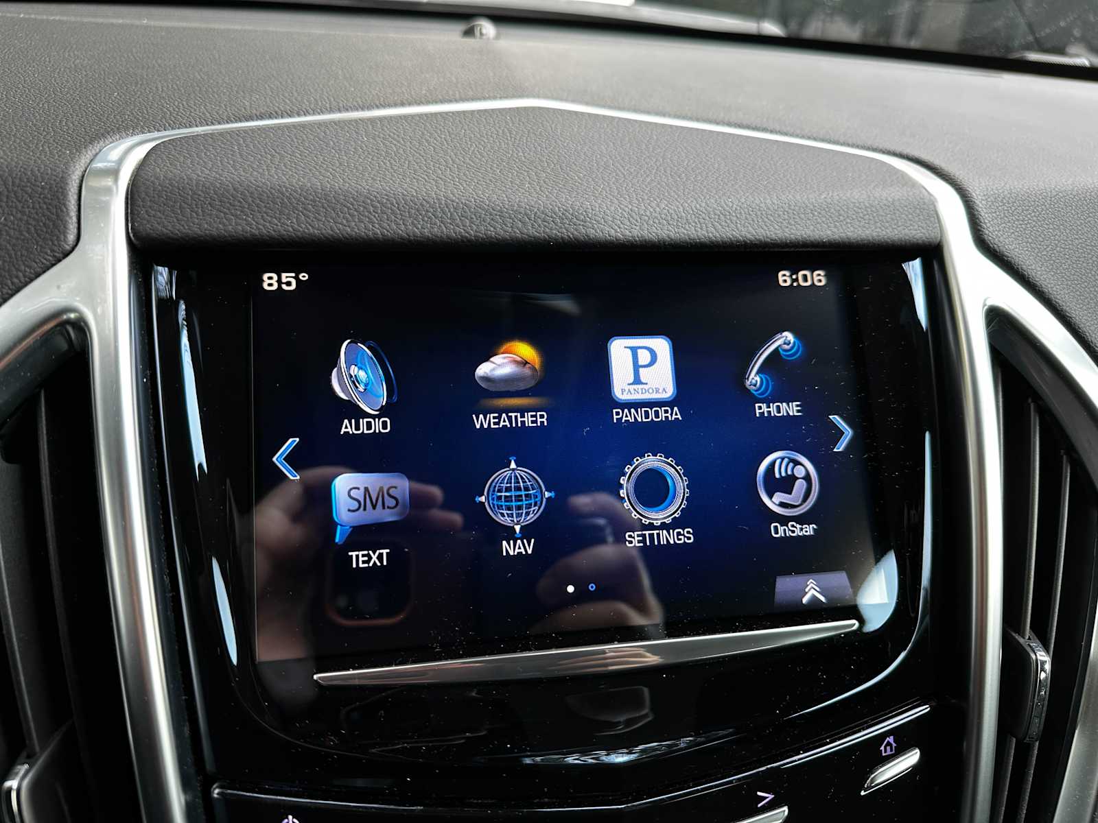 Used 2015 Sapphire Blue Metallic Cadillac Luxury Collection image 11