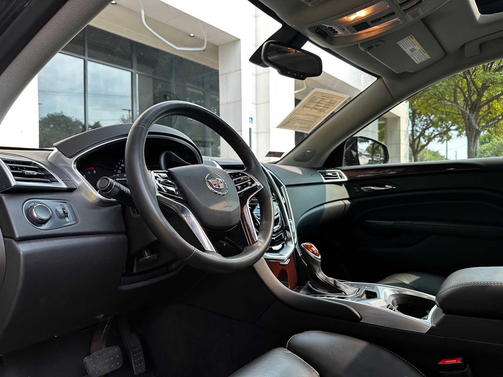 Used 2015 Sapphire Blue Metallic Cadillac Luxury Collection image 8